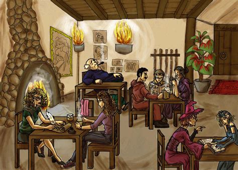 The Leaky Cauldron By Amandioka On Deviantart