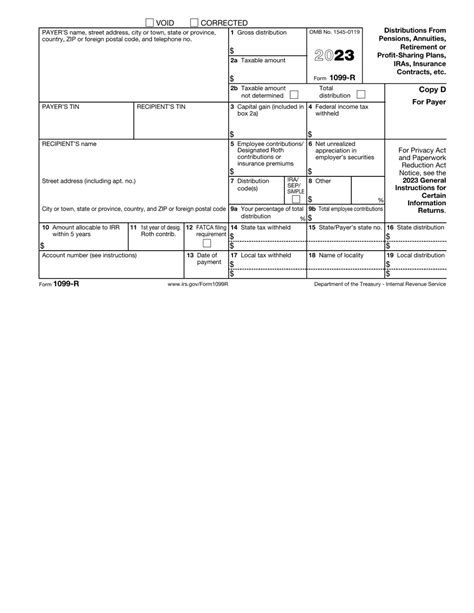 Irs Form 1099 R Download Fillable Pdf Or Fill Online Distributions From