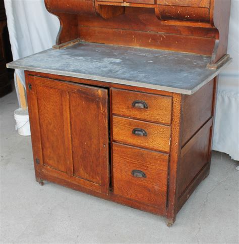 Bargain Johns Antiques Antique Oak Kitchen Cabinet Wilson