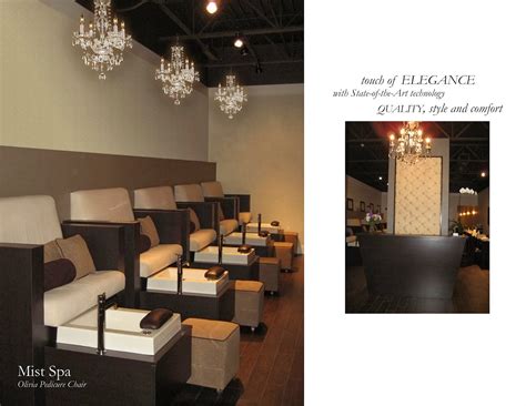 Salon interiors is where your business is our passion. Michele Pelafas: Nail Spa & Salon Design