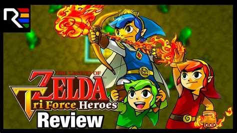 Review The Legend Of Zelda Tri Force Heroes 3ds Youtube