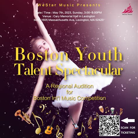 Tickets For Boston Youth Talent Spectacular 050723