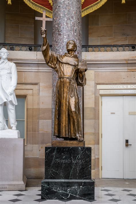 Father Junipero Serra Statue U S Capitol For California AOC