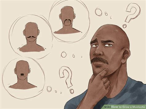 It takes at least 4 to 6 weeks for a mustache to develop fully. How to Grow a Mustache: 11 Steps (with Pictures) - wikiHow