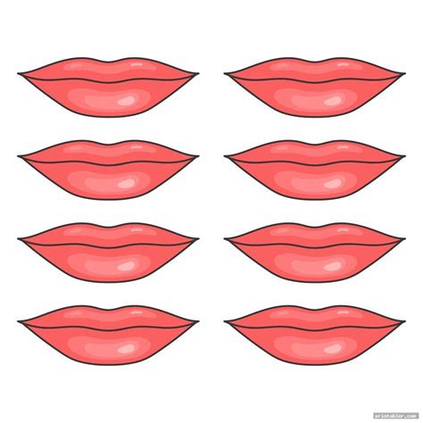 Printable Lips