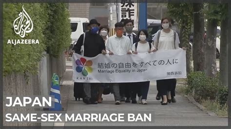 Japan Court Upholds Same Sex Marriage Ban Youtube