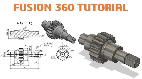 Fusion 360 Tutorial 54 3d Model Basic Beginners Youtube