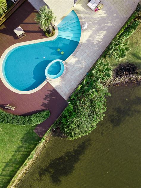 Aerial Photography Of Swimming Pool Photo Free Nature Image On Unsplash