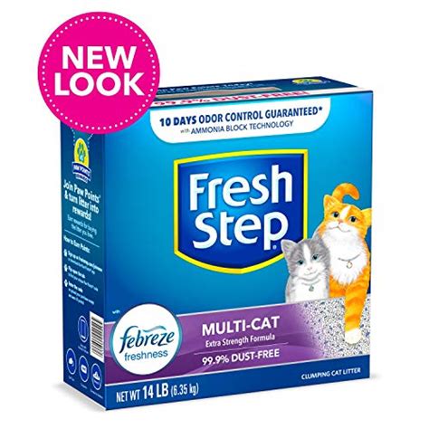 Fresh Step Multi Cat Extra Strength Scented Litter With The Power Of