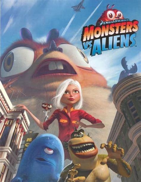 Monsters Vs Aliens Movie Poster X Item Movai Walmart Com