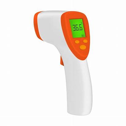 Thermometer Infrared Isolated Non Clip Illustrations Covid