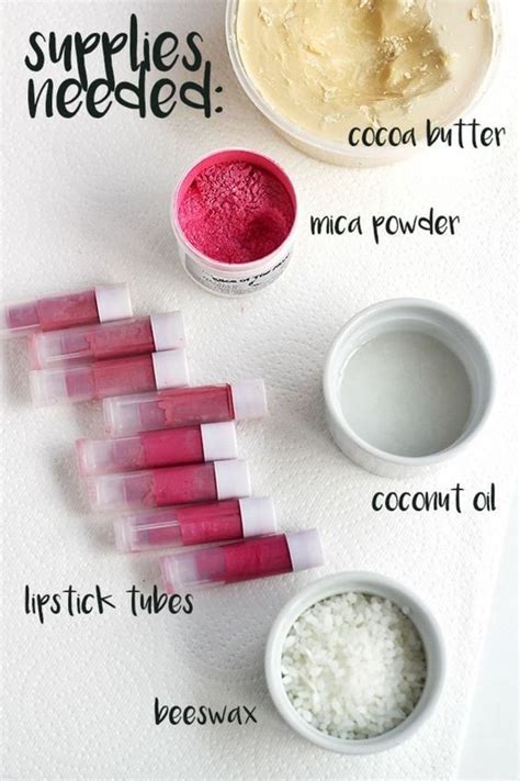 Easy Recipe Of Natural Lipstick Cosmetic Homemade Lip Natural Lipstick Homemade Lipstick