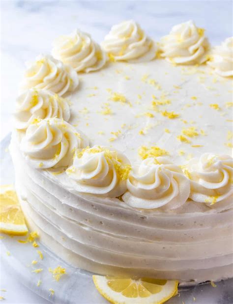 Lemon Birthday Cake Ideas