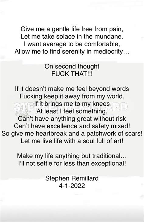 Stephen Remillard Beyond Words Heartbreak Feelings