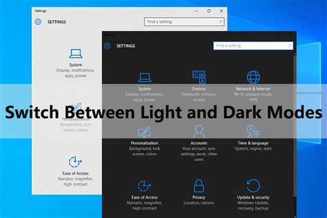 Switch Between Light And Dark Modes Automatically Windows