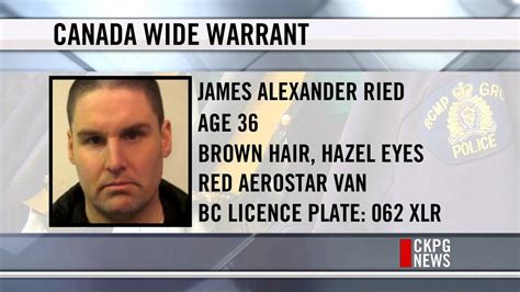 Rcmp Searching For Man Wanted On Canada Wide Warrant Youtube