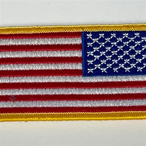 Backwards Us Flag Etsy