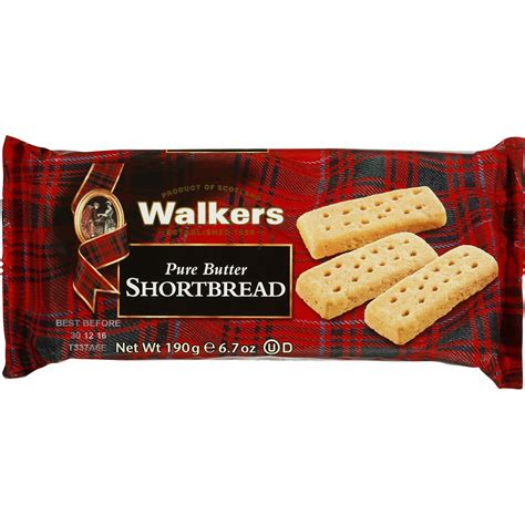 Walkers Shortbread Pure Butter 190g Woolworths