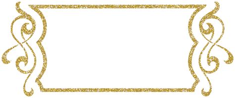 Clipart Frame Glitter Clipart Frame Glitter Transparent Free For