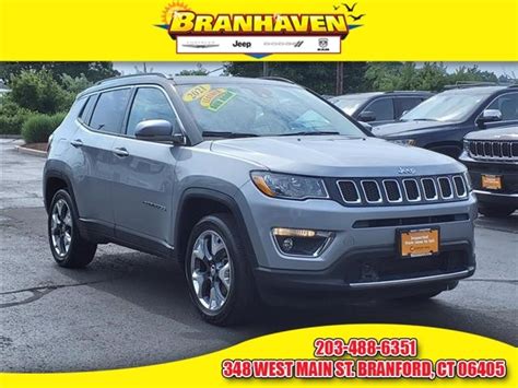 Certified Pre Owned 2021 Jeep Compass Limited 4d Sport Utility For Sale