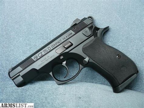 Armslist For Sale Cz 75d Pcr Compact 9mm