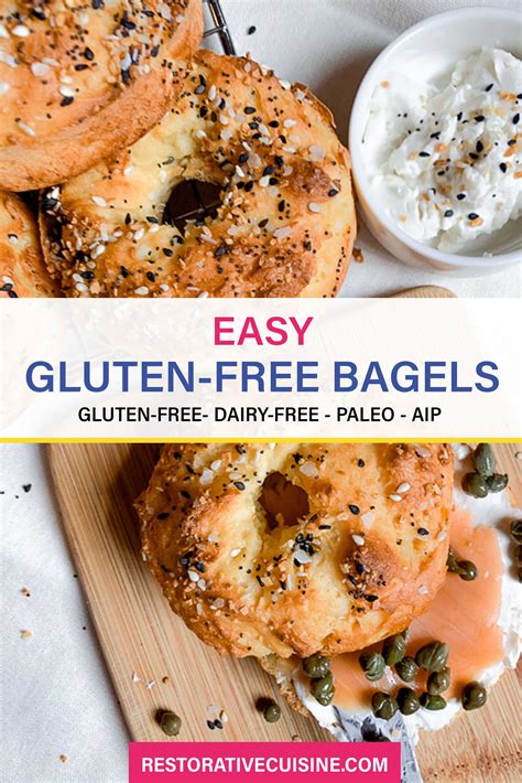Easy Gluten Free Bagels Paleo Restorative Cuisine Recipe Gluten
