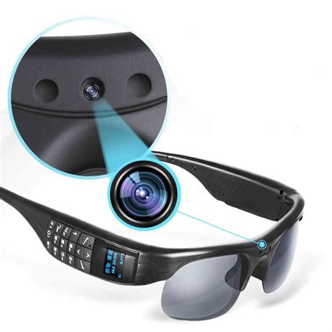 Smart Glasses Camera Bluetooth With Headset Music Calling Polarized
