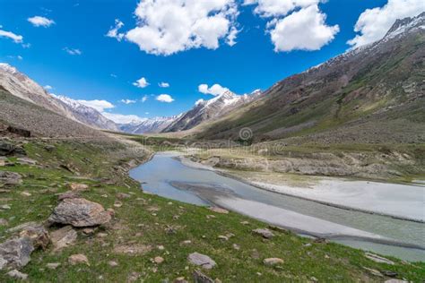 River In Suru Valley Leh Ladakh Jammu And Kashmir India Stock Image