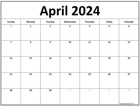 April Calendar Free Printable Calendar Vrogue Co