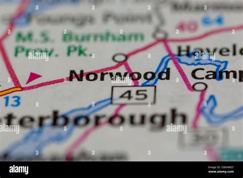 Norwood Ontario Map Hi Res Stock Photography And Images Alamy