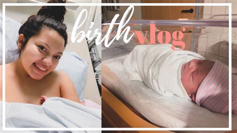 Emotional Birth Vlog 2020 Labor And Delivery Youtube