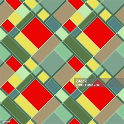 Mosaik 35 Checkered Seamless Pattern Stock Illustration Download