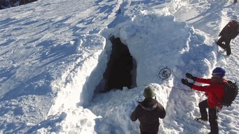 Prosthetic Knowledge — Drone Flies In Crevasse Demonstration From