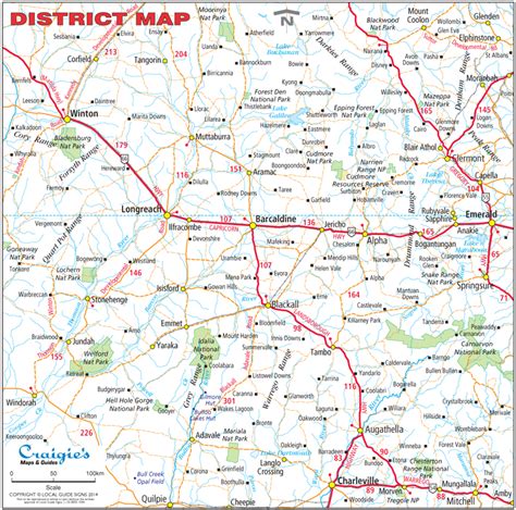 Longreach airport capricorn hwy, longreach, qld 4730. Longreach - Outback Queensland - Maps - Street Directories ...
