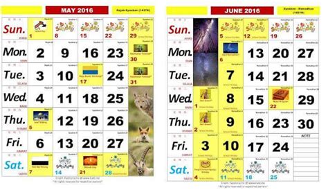 You can download and print this calendar of september 2017, available in image, pdf and excel format. Kalendar Kuda 2016 Malaysia - JunaBlogg