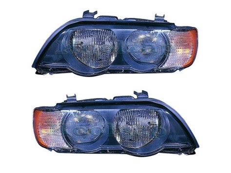 However, the rear turn signals are not. 2000 2001 2002 2003 BMW X5 X-5 Headlight Headlamp Composite Halogen (without Xenon, Non-HID ...