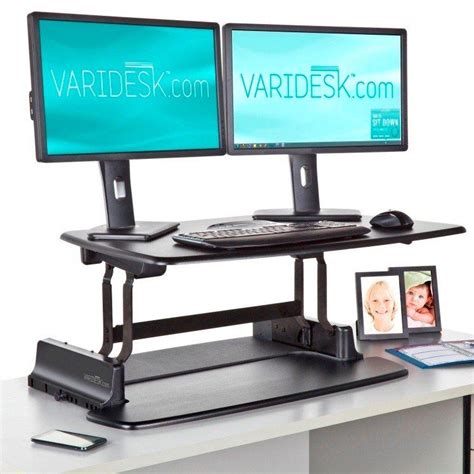 Varidesk Pro Standing Desk Dual Monitor Standing Desk Standing Desk