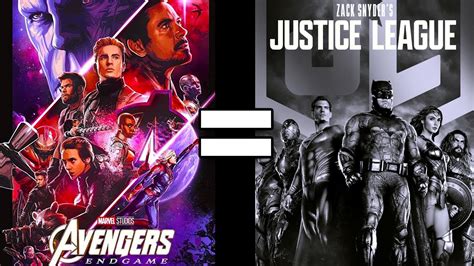 24 Reasons Avengers Endgame And Justice League Synder Cut Are The Same
