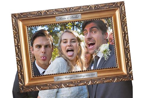 Traditional Ornate Picture Selfie Frame Photo Booth Wedding Fancy