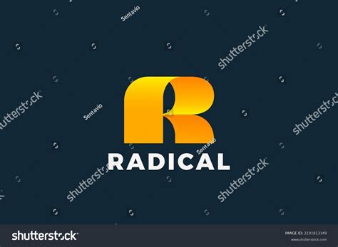 Letter R Logo Ribbon Design Vector Stock Vector Royalty Free Shutterstock