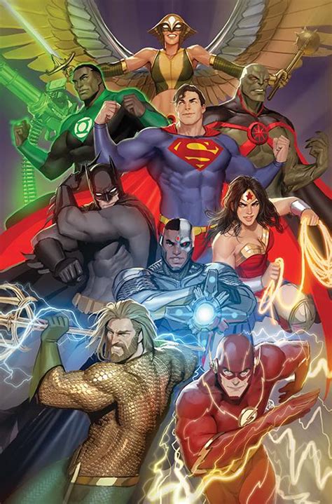 Dc Comics Reveals Justice League 14 Variant By Stjepan