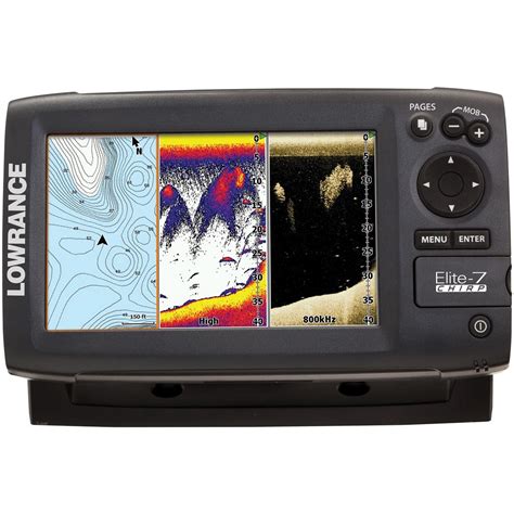 Lowrance Elite 7 Chirp Fishfinder Chartplotter Combo With 83 200