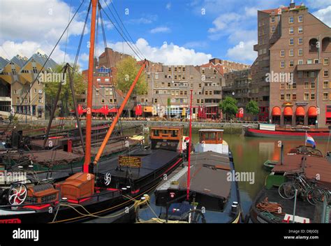 Netherlands, Rotterdam, Old Harbour, Oude Haven Stock Photo - Alamy