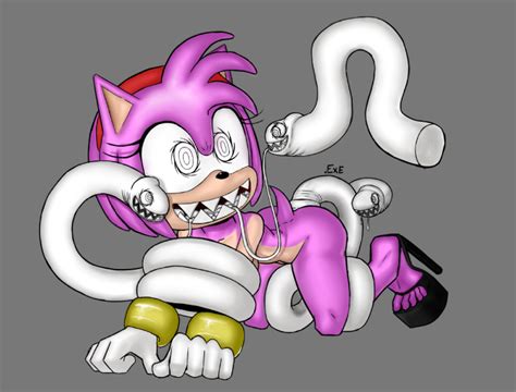 Amy Rose X Tentacles Love Potion Disaster Ghosts By