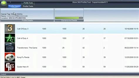 Adding Games And Unlocking Achievements Xbox 360 Profile Tool Download