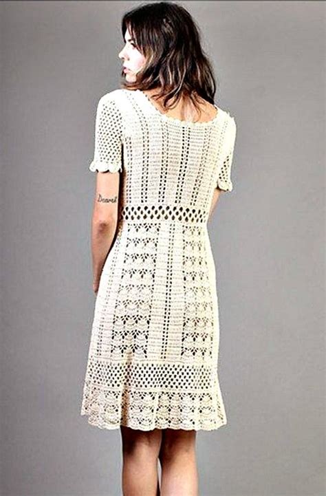 Handmade Dress Crocheted From 100 Cotton Vintage Fashion Etsy In