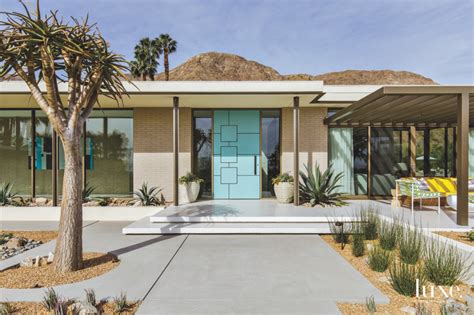 Inside A 1960s Desert Modern Home All About Fun Luxe Interiors