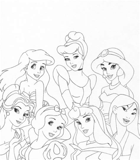 Descubrir Imagen Dibujos De Personajes De Disney Para Colorear Viaterra Mx