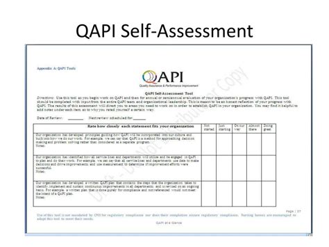 Sample Qapi Plan For Nursing Homes Homeplanone