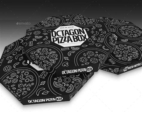 Download the best free pizza box packaging mockup psd template for your next branding & promotion project. Packaging Mock up Octagon Pizza Box by ina717 | GraphicRiver